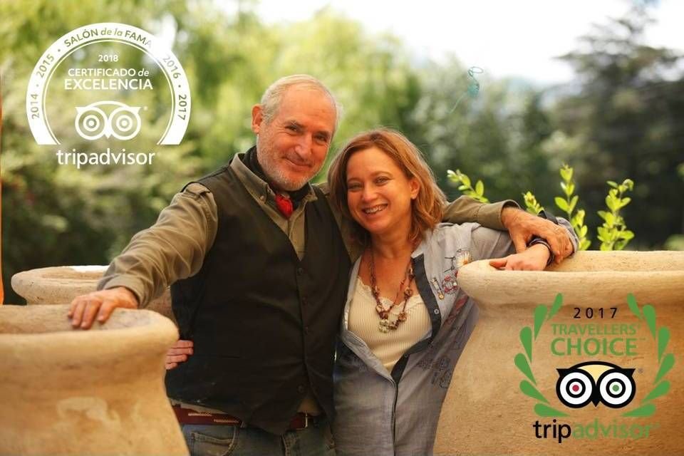 Anfitriones Juan y Fabienne 
Posada Inti Watana 
Tafi del Valle 
Tucuman