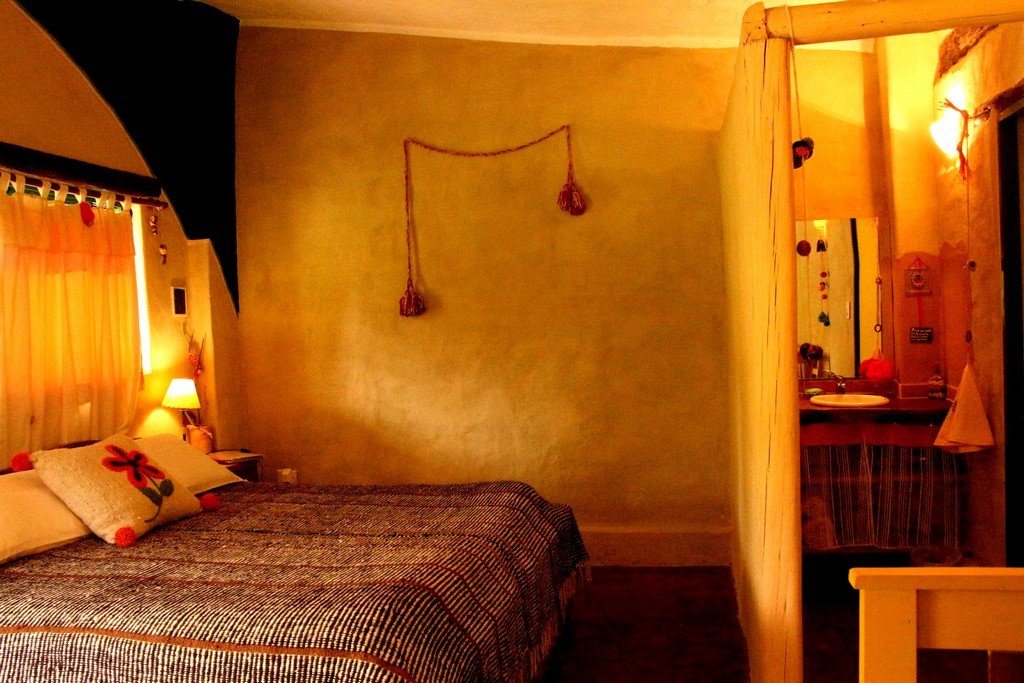 Habitación Superior Ecliptica con entrada independiente al jardín en Posada Inti Watana, hospedaje pet
friendly en Tafí del Valle