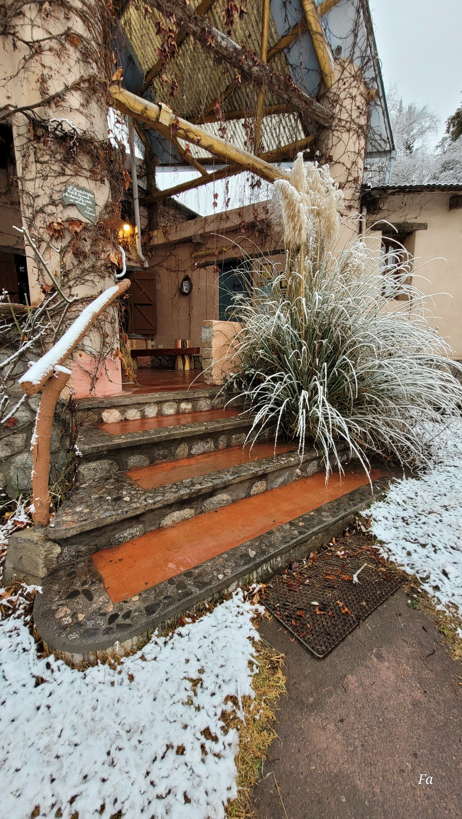 dia de invierno en Posada Inti Watana en Tafi del Valle, puerta de entrada de los Valles Calchaquies tucumanos