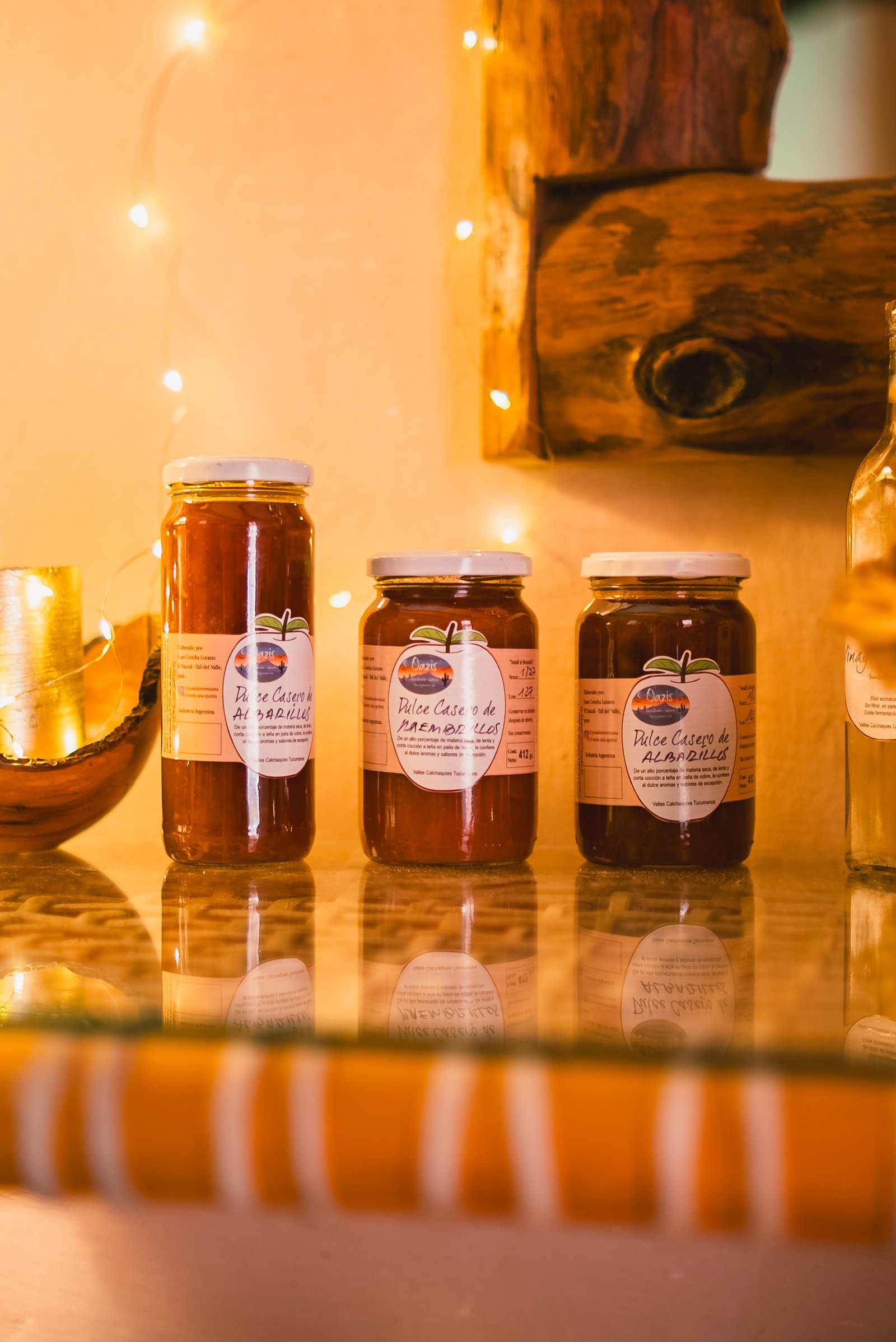 Variedad de dulces de membrillo y ciruela en Posada Inti Watana, hotel con entanto con
dulces artesanales