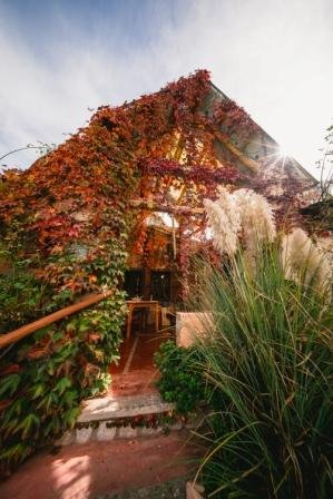 Entrada de Posada Inti Watana primer hotel temático ecológico en Tafí del Valle Valles
Calchaquíes