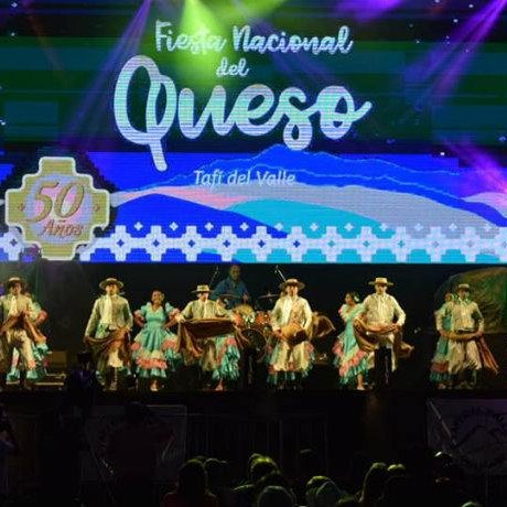 Escenario de la Fiesta Nacional del Queso
